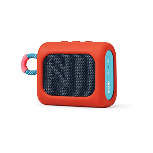 WOWOWO Etui en Silicone Housse de Protection pour Haut-Parleur pour-JBL GO 3 GO3 Haut-Parleur Bluetooth Cover