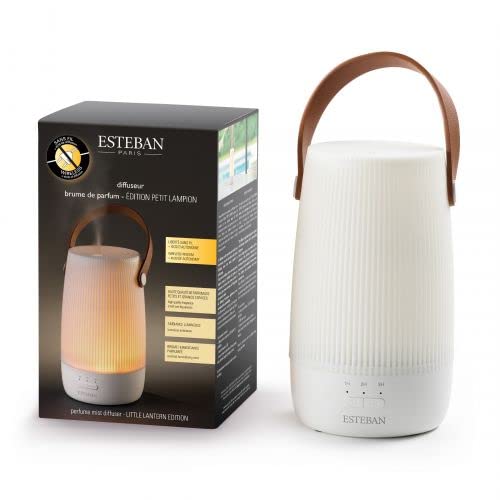Esteban Small Lantern Fragrance Diffuser Brumiser Rechargeable Wireless White
