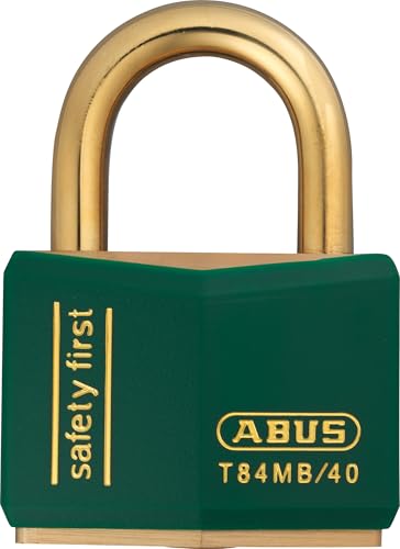 Image of ABUS 22716 Nautic INOX Series Solid Brass Padlock - Green