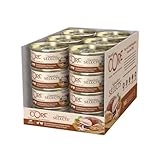 Wellness CORE Signature Selects, Shredded Huhn & Pute, 24 x 79 g, Premium Nassfutter für ausgewachsene Katzen in Sauce, ohne Zuckerzusatz, getreidefrei, mit hohem Fleischanteil