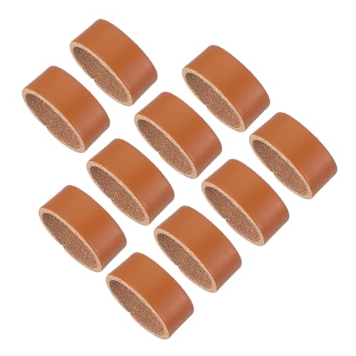Passant de ceinture en cuir pour bloquer les lanières pendantes de 28mm, lot de 10 PATIKIL