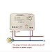 MHCOZY Updated WiFi Wireless Smart Switch Inching Self-Locking Relay Module,be Applied to Access Control,DIY WiFi Garage Door Opener (Smart Life app 1CH 85-250v)