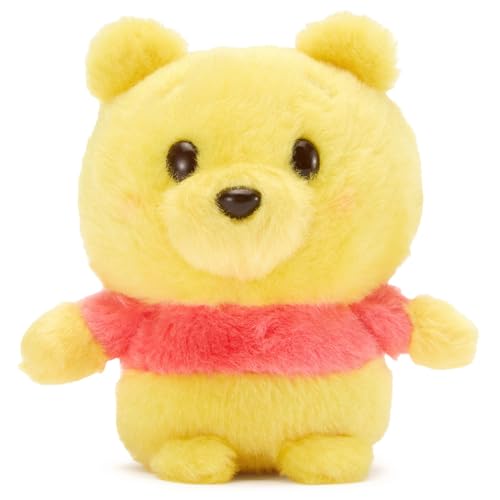 Disney Store Official, Winnie The Pooh, coleção Urupocha-Chan, pelúcia, 11 cm, para todas as idades