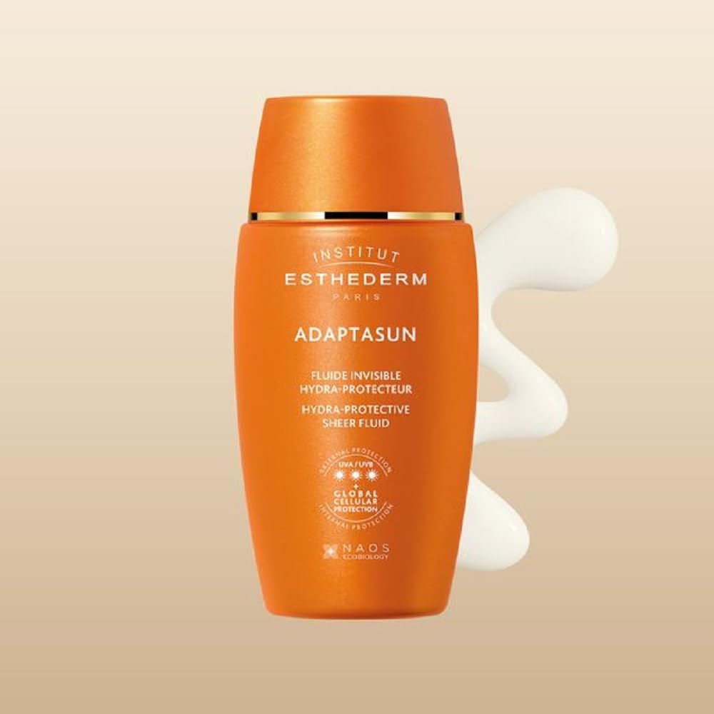 Adaptasun Fluide Invisible Hydra-Protecteur 40 ml - Hydratant Visage Invisible avec Haute Protection 3 - Stimule la mélanine, neutralise les radicaux libres et protège contre le photovieillissement