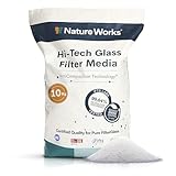 NATURE WORKS Arena de Vidrio Filtrante para Piscina con Poder de...
