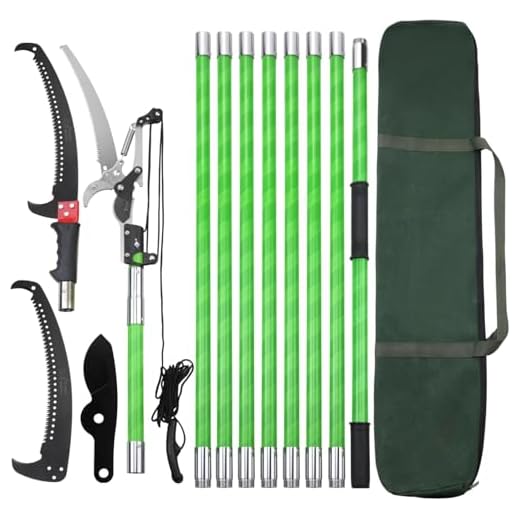 30 Foot Adjustable Pole Pruning Saw