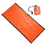 De couchage d'extérieur : avec un revêtement résistant aux déchirures et aux perforations pour résister aux conditions.​, de couchage de survie