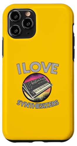 I Love Synthesizers ���g���~���[�W�b�N�A�[�g �X�}�z�P�[�X iPhone 11 Pro �p