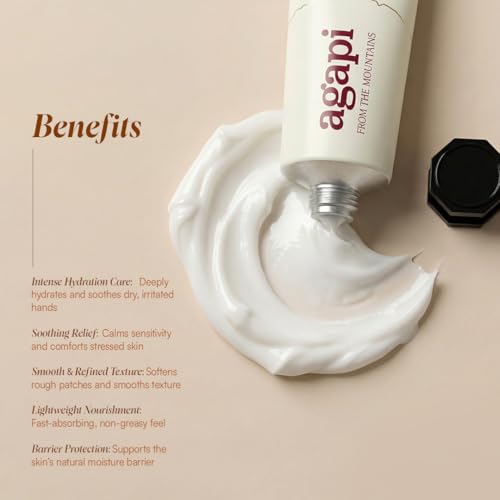 Image of Guras Hand Cream for Dry Hands, Deep Moisturising, Non-Greasy, Nourishing with Natural Oils, Repairing for Soft Smooth Hands