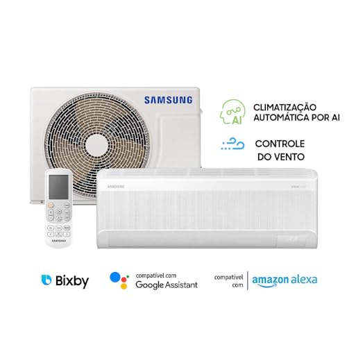 Ar-condicionado Split Inverter 12000 Btus Samsung Windfree Ai Quente e Frio Wi-fi Integrado Ar12dxfaawknaz / Ar12dxfaawkxaz 220v - Imagem 2