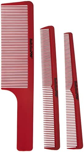 BaBylissPRO Barberology Comb Set, 3 Pieces