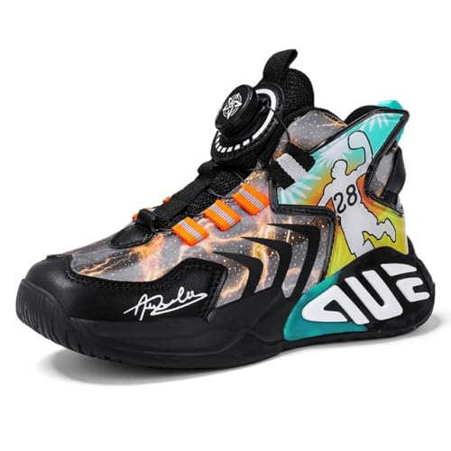 CZHIHANEG Calzado de Baloncesto para niños Calzado Deportivo para niños Entrenadores Comodidad