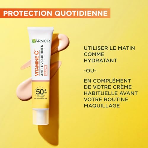 Soin Visage Fluide Anti Tâches Vitamine C Skinactive Garnier Le Tube De 40 Ml - vue 8