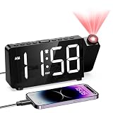 Olipiter Digital Projection Alarm Clock
