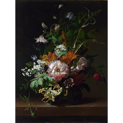 Impression sur toile Fleurs dans un vase ARTICULOZY 127x101,6cm