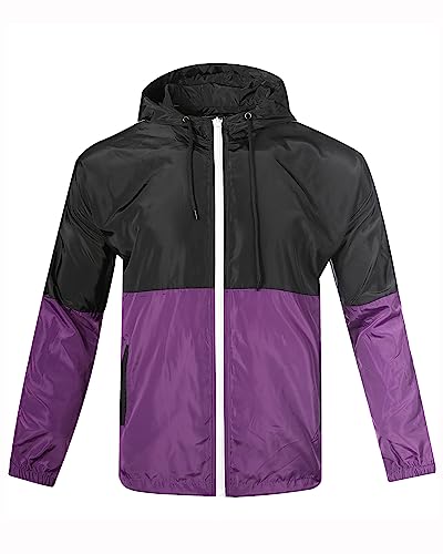 Yubikwete Superlight Breathable Windbreaker Jacket - Ideal For Outdoor Activities And Daily Commutes - Men's Lightweight Hooded Jacket #TOP1