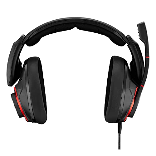 Epos Audio Gsp 600 Closed Acoustic Gaming Headset (Black/Red) #TOP5
