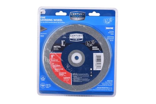Image of Century Drill & Tool 75881 Bench Grinding Wheel, 8″ 90 Grit