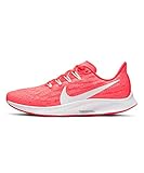 Nike Air Zoom Pegasus 36, Zapatillas para Correr Mujer, Rojo Laser Crimson Platinum Tint Track Red White, EU