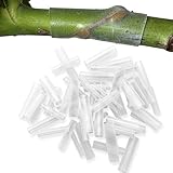 Silikon-Pfropfröhrchen – Knospenbinder, Flexible Schutzhülle, Pflanzenunterstützungsgerät, Gartenbauzubehör, Vermehrungsgerät | Pfropfen Von Silikon Für Garten-Gärtnerei-Gewächshaus-Obstpflanzen