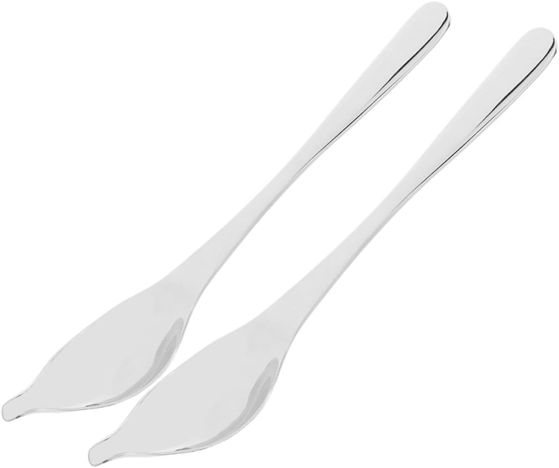 304 Stainless Steel Sauce Spoon 2 Pack with Tapered Spout