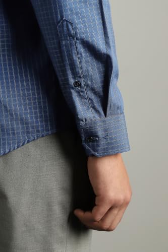 Image of Van Heusen Men's Cotton Solid Slim Fit Shirt