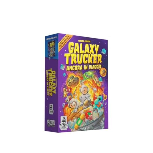 Cranio Creations - Galaxy Trucker, Ancora in Viaggio, Nuove Opportunità Per Piloti Esperti Incuranti Di Rischi Calcolati, Espansione, Edizione in Lingua Italiana