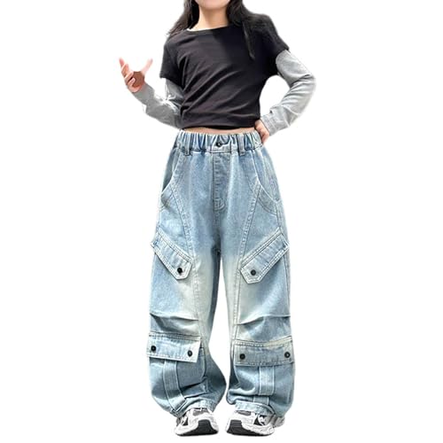 Pantalones cargo para niñas y adolescentes en invierno
