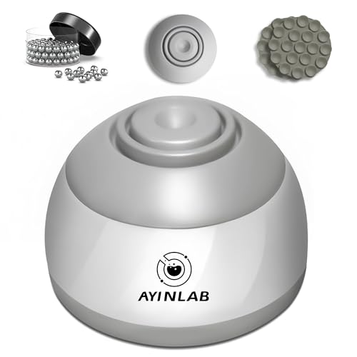 AYINLAB Mix Wide Vortex Mixer 4000RPM Mini Paint & Lab Mixer 20 000h Brushless Motor Max 5 fl. oz/150ml Capacity for Chemistry Biology Nail Gel Tattoo Ink Resin Water Testing & DIY