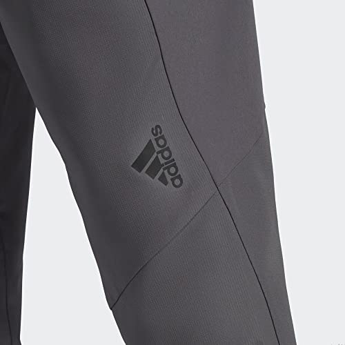 adidas Calça masculina Aeroready projetada para treinamento de movimento 4, Cinza/preto, G