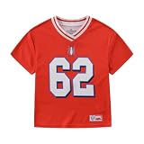 Marvel Spider-Man Boys Jersey Mesh Shirt for Toddler to Big Kids Red