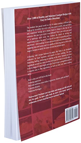 Crock Pot: 1001 Best Crock Pot Recipes of All Time (Crockpot, Crockpot Recipes, Crock Pot Cookbook,