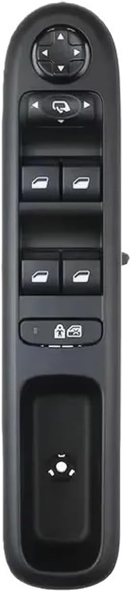 Front Left Window Switch Compatible For Peugeot 308 408 3008 5008 Hatchback Wagon Master Power Window Control Switch Button 96650621ZD
