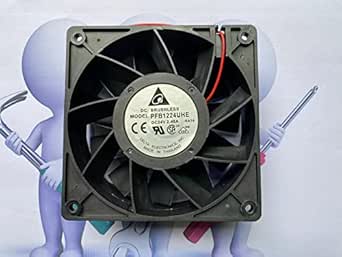 NEW Delta PFB1224UHE DC24V 2.40A 12038 120mm 12cm ABB Inverter Fan