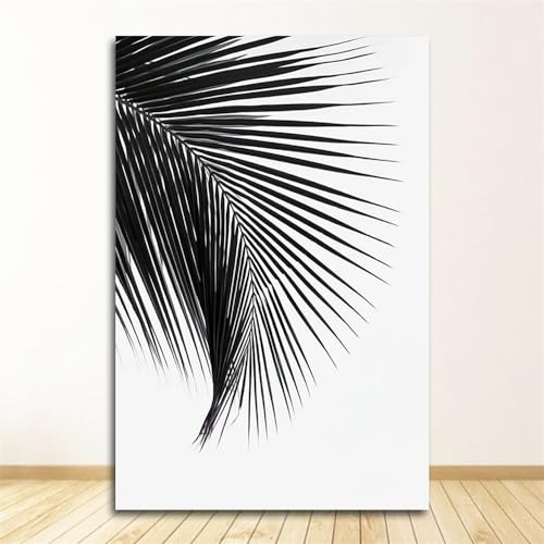 Pintura minimalista de palmeras para decorar el dormitorio y la cocina nórdica 4