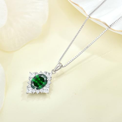 Collier argent 925 JO WISDOM pendentif ovale anti-ternissement - 6