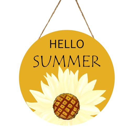 Summer Decorations for Home, Hello Summer Decor Wreaths for Front...