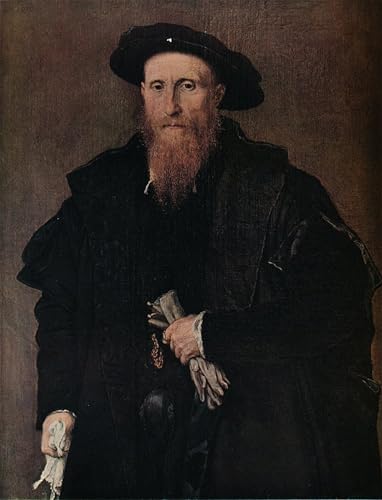 Cuadro en lienzo Ritratto di gentiluomo para decoración de paredes de salón