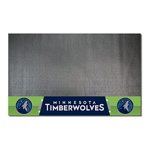 FANMATS 14212 NBA Minnesota Timberwolves Grill Mat