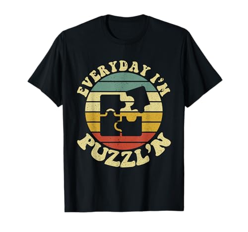 Everyday I'm Puzzl'n Jigsaw Puzzle Lover T-Shirt