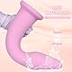 Jixaxe 40cm Riesige Analplug Extra Lang Buttplug Weiches Silikon Dildo mit Saugnapf Rosa Dildos Anal Plug Fisting Masturbator Analspielzeuge Anal Dilator Sex Spielzeug für die Frau Männer Paare (S)