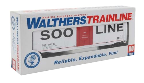Spur-Ho Walthers 50'Line boxcar soo – vue 5