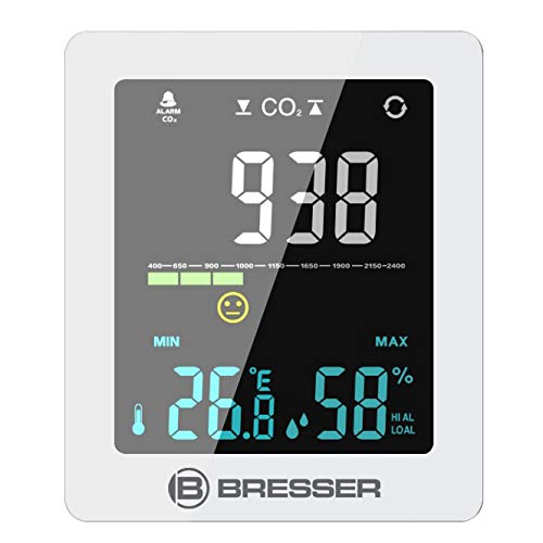 Bresser Co² Monitor Qualita' Dell'aria Bianco - 2