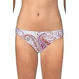 Hipster bikini bottom. LAUREN RALPH LAUREN Women\'s Captiva Paisley Hipster Bikini Bottoms in White (14)
