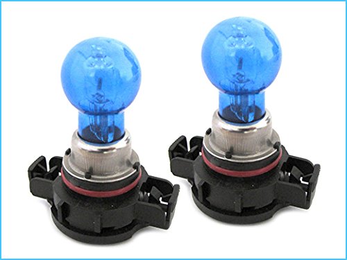 CARALL 2 Pezzi Lampade Alogene 12V Bianche ad Effetto Xenon (PS24W FF H16 5202 PG20/3 12V 24W PS19W)