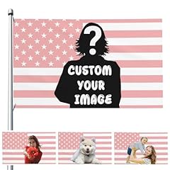 Light Pink American Flag