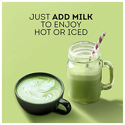 Lipton Japanese Matcha Latte Powder Mix Matcha Powder Sweetened Tea Add Dairy Nondairy Milk Of Choice Cafe Style Hot Or Iced Frappe Smoothie No Artificial Colors Flavor Or Sweetener 4.78 Oz 12 Ct #TOP4