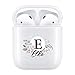 Produktbild Silikonhülle für Apple AirPods Case Hülle personalisiert eigener Name durchsichtige Schutzhülle