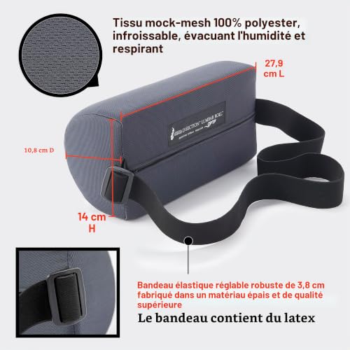 OPTP #700 Original McKenzie Coussin Lombaire en D – vue 3