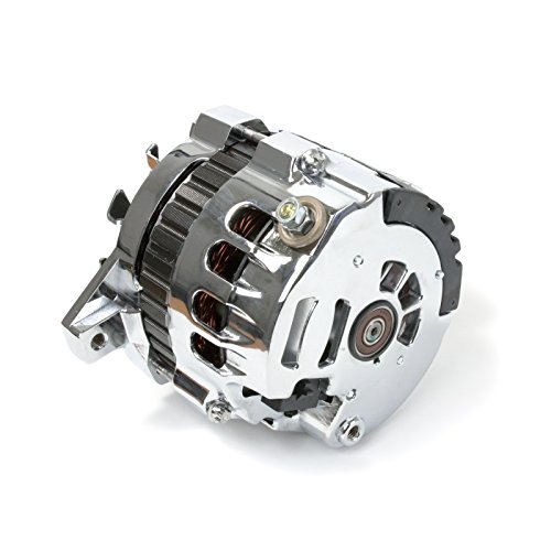 Top Street Performance Es1022C Chrome 220 Amp Alternator With 1 Wire/V-Belt #TOP1